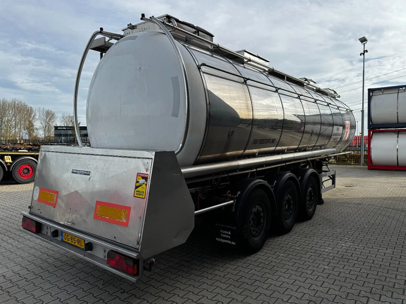 Feldbinder LEBENSMITTEL / LEVENSMIDDELEN FOOD / 33.500L / 3-COMP / PUMPE / INOX / NL-trailer / APK: 10-2026 - Semi-remorque citerne: photos 3 Feldbinder LEBENSMITTEL / LEVENSMIDDELEN FOOD / 33.500L / 3-COMP / PUMPE / INOX / NL-trailer / APK: 10-2026 - Semi-remorque citerne: photos 3