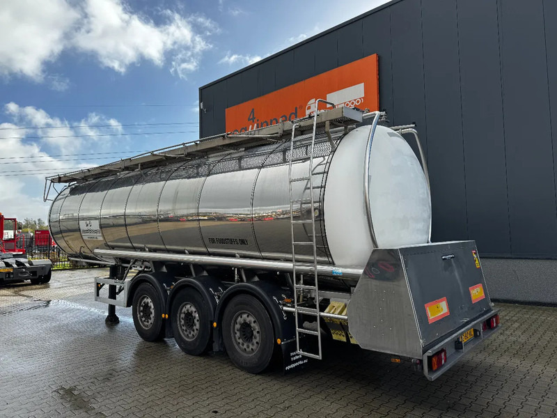 Feldbinder LEBENSMITTEL / LEVENSMIDDELEN FOOD / 33.500L / 3-COMP / PUMPE / NL-trailer / APK: 05-2026 - Semi-remorque citerne: photos 4 Feldbinder LEBENSMITTEL / LEVENSMIDDELEN FOOD / 33.500L / 3-COMP / PUMPE / NL-trailer / APK: 05-2026 - Semi-remorque citerne: photos 4
