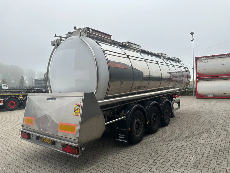 Feldbinder LEVENSMIDDELEN / FOOD / LEBENSMITTEL / 33.500L / 3-COMP / POMP / NL-trailer / APK: 09-2026, 10x beschikbaar - Semi-remorque citerne: photos 3 Feldbinder LEVENSMIDDELEN / FOOD / LEBENSMITTEL / 33.500L / 3-COMP / POMP / NL-trailer / APK: 09-2026, 10x beschikbaar - Semi-remorque citerne: photos 3