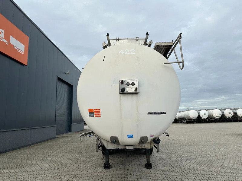 Feldbinder LEVENSMIDDELEN / FOOD / LEBENSMITTEL / 33.500L / 3-COMP / POMP / NL-trailer / APK: 09-2026, 10x beschikbaar - Semi-remorque citerne: photos 2 Feldbinder LEVENSMIDDELEN / FOOD / LEBENSMITTEL / 33.500L / 3-COMP / POMP / NL-trailer / APK: 09-2026, 10x beschikbaar - Semi-remorque citerne: photos 2