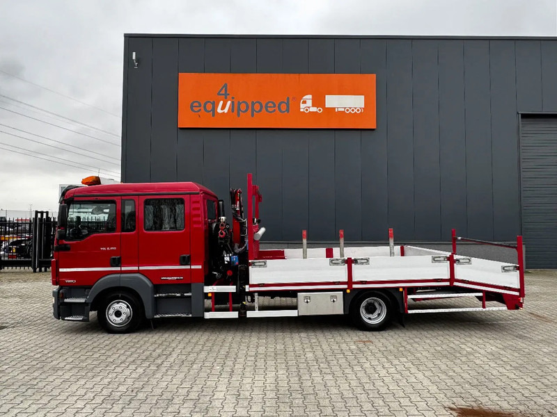 MAN TGL 8.180 Dubbele Cabine (DOKA), HMF535 K3 kraan met slechts 283 uur en 211.164km, EURO-6, oprij-platen, NL-truck, APK: 11/2025 - Camion porte-voitures, Camion grue: photos 2 MAN TGL 8.180 Dubbele Cabine (DOKA), HMF535 K3 kraan met slechts 283 uur en 211.164km, EURO-6, oprij-platen, NL-truck, APK: 11/2025 - Camion porte-voitures, Camion grue: photos 2