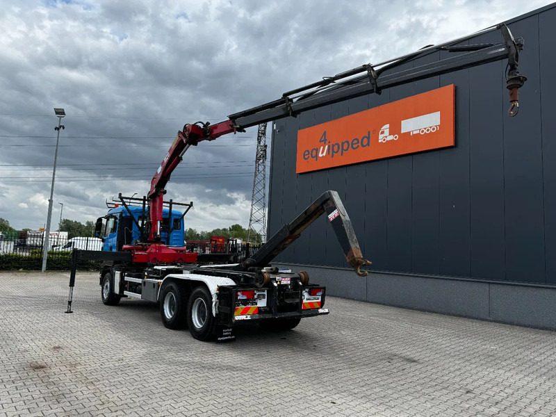 MAN TGS 33.440 6x4, EURO-4, HMF 1823 Crane + VDL HOOK, full spring, manual gearbox, MOT 03/2026 - Camion ampliroll, Camion grue: photos 2 MAN TGS 33.440 6x4, EURO-4, HMF 1823 Crane + VDL HOOK, full spring, manual gearbox, MOT 03/2026 - Camion ampliroll, Camion grue: photos 2
