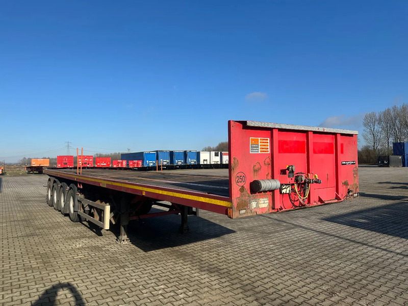 MOL 62 tons Ballast trailer, 4 axles, 2 steering axles, Belgium- trailer, very good tyres - Semi-remorque plateau: photos 5 MOL 62 tons Ballast trailer, 4 axles, 2 steering axles, Belgium- trailer, very good tyres - Semi-remorque plateau: photos 5