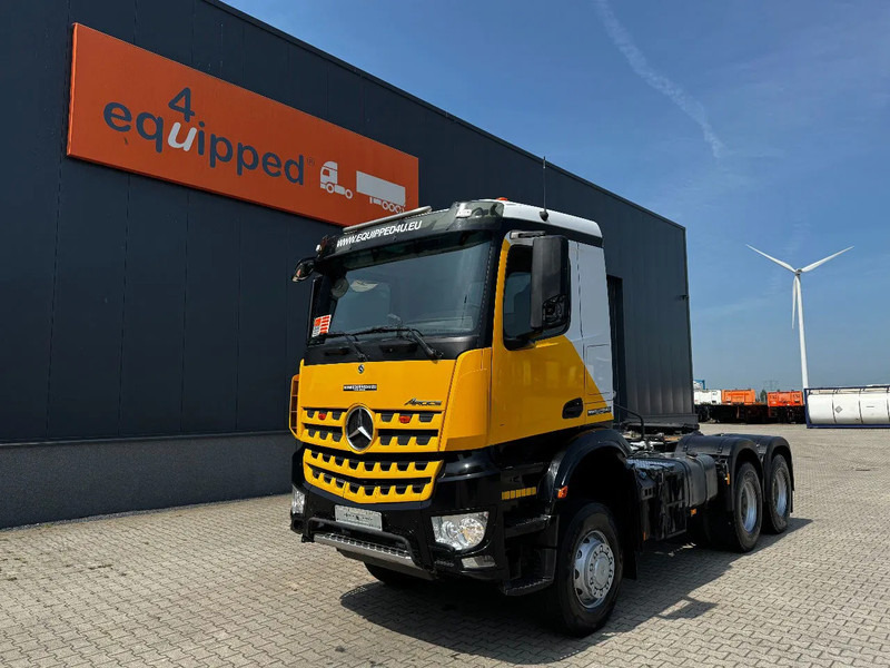 Mercedes-Benz Arocs 3345 6x6, FULL SPRING SUSPENSION, BIG AXLES, 335.239KM, HEAVY DUTY, HYDRAULICS, MOT: 05/2026, EURO 6 - Châssis cabine: photos 1 Mercedes-Benz Arocs 3345 6x6, FULL SPRING SUSPENSION, BIG AXLES, 335.239KM, HEAVY DUTY, HYDRAULICS, MOT: 05/2026, EURO 6 - Châssis cabine: photos 1