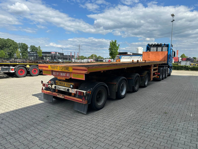 Nooteboom OVB-73-04, 73 tons Ballast trailer, 4 axles, 3 hydraulic steering axles, MOT 12/2025 - Semi-remorque plateau: photos 3 Nooteboom OVB-73-04, 73 tons Ballast trailer, 4 axles, 3 hydraulic steering axles, MOT 12/2025 - Semi-remorque plateau: photos 3