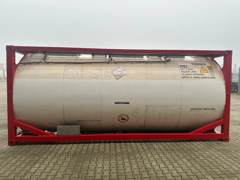 SINGAMAS 20FT ISO, 26.000L/1-COMP/3 BAFFELS/3 manholes, 5Y inspection: 06/2027 - Cuve de stockage: photos 3 SINGAMAS 20FT ISO, 26.000L/1-COMP/3 BAFFELS/3 manholes, 5Y inspection: 06/2027 - Cuve de stockage: photos 3