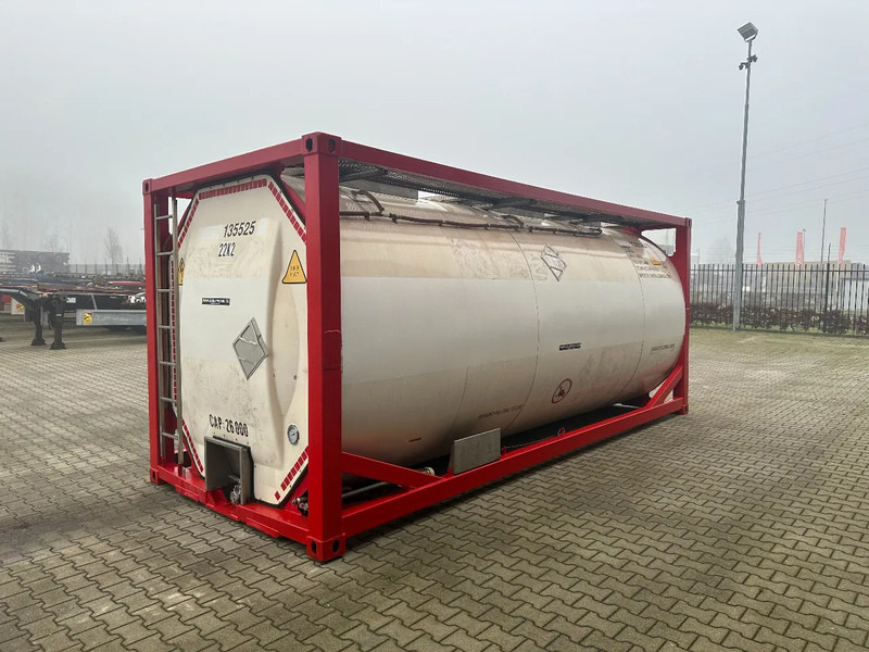 SINGAMAS 20FT ISO, 26.000L/1-COMP/3 BAFFELS/3 manholes, 5Y inspection: 06/2027 - Cuve de stockage: photos 4 SINGAMAS 20FT ISO, 26.000L/1-COMP/3 BAFFELS/3 manholes, 5Y inspection: 06/2027 - Cuve de stockage: photos 4