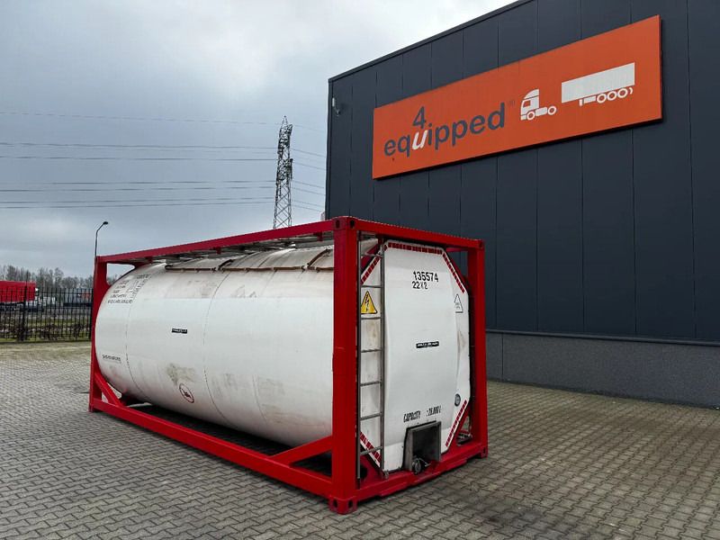 SINGAMAS 20FT ISO, 26.000L/1-COMP/3 BAFFELS/3 manholes, 5Y inspection: 11/2025 - Conteneur citerne: photos 3 SINGAMAS 20FT ISO, 26.000L/1-COMP/3 BAFFELS/3 manholes, 5Y inspection: 11/2025 - Conteneur citerne: photos 3