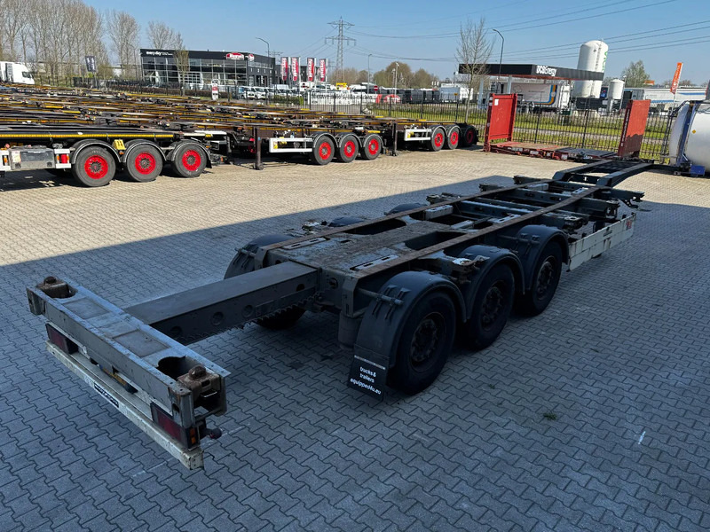 Schmitz Cargobull 40FT HC-chassis, SAF + disc, liftaxle, extendable at the rear, NL-chassis - Semi-remorque porte-conteneur/ Caisse mobile: photos 3 Schmitz Cargobull 40FT HC-chassis, SAF + disc, liftaxle, extendable at the rear, NL-chassis - Semi-remorque porte-conteneur/ Caisse mobile: photos 3
