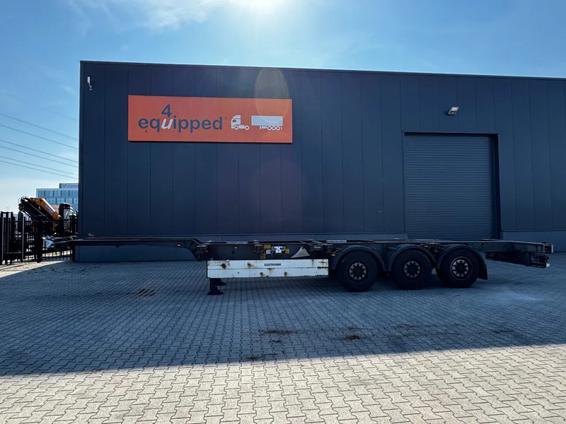 Schmitz Cargobull 40FT HC-chassis, SAF + disc, liftaxle, extendable at the rear, NL-chassis - Semi-remorque porte-conteneur/ Caisse mobile: photos 2 Schmitz Cargobull 40FT HC-chassis, SAF + disc, liftaxle, extendable at the rear, NL-chassis - Semi-remorque porte-conteneur/ Caisse mobile: photos 2