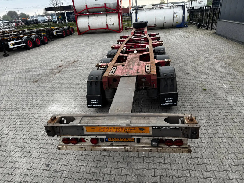 Schmitz Cargobull 40FT HC-chassis, disc, liftaxle, extendable at the rear, WITH WORK!!! - Semi-remorque porte-conteneur/ Caisse mobile: photos 5 Schmitz Cargobull 40FT HC-chassis, disc, liftaxle, extendable at the rear, WITH WORK!!! - Semi-remorque porte-conteneur/ Caisse mobile: photos 5