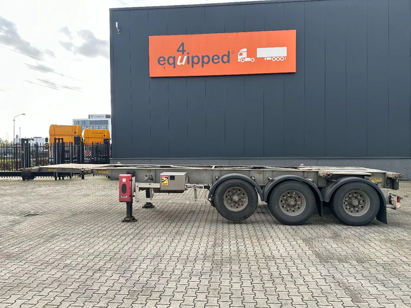 TURBO'S HOET 20FT/30FT, ADR (FL, AT, OX), empty weight: 3.720kg, ALCOA, galvanized, BPW+DISC, liftaxle - Semi-remorque porte-conteneur/ Caisse mobile: photos 2 TURBO'S HOET 20FT/30FT, ADR (FL, AT, OX), empty weight: 3.720kg, ALCOA, galvanized, BPW+DISC, liftaxle - Semi-remorque porte-conteneur/ Caisse mobile: photos 2