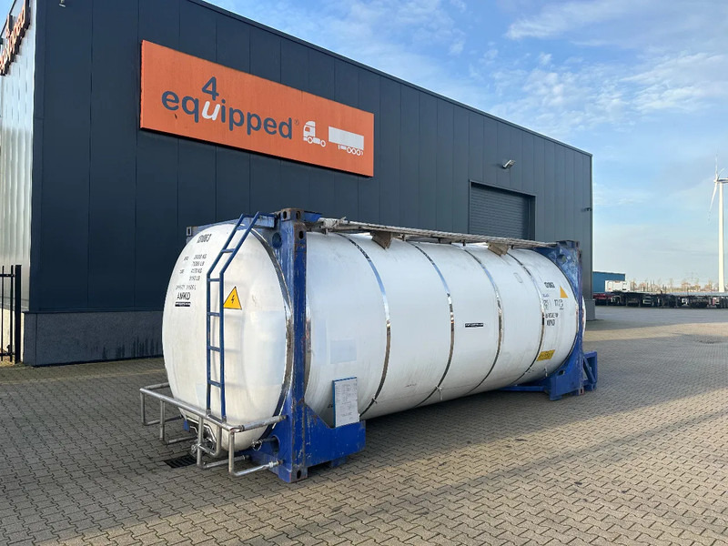 UBH Universal Bulk Handling 20 FT SWAP BODY 31.345L UN Portable T7 valid 5Y test: 04/2028 - Cuve de stockage: photos 1 UBH Universal Bulk Handling 20 FT SWAP BODY 31.345L UN Portable T7 valid 5Y test: 04/2028 - Cuve de stockage: photos 1