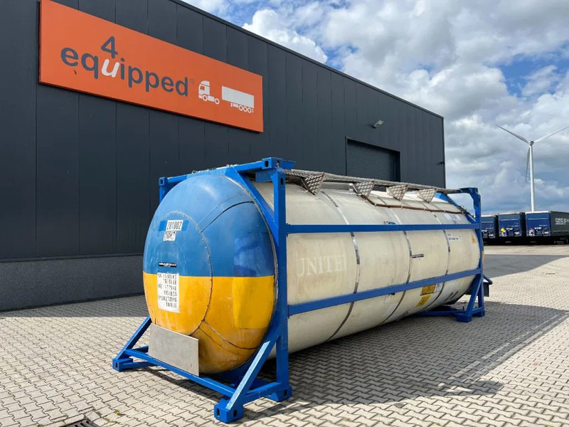 Van Hool 20FT SWAPBODY 28.075L, UN PORTABLE, T11, valid 5Y- + CSC inspection: 10/2025 - Cuve de stockage: photos 1 Van Hool 20FT SWAPBODY 28.075L, UN PORTABLE, T11, valid 5Y- + CSC inspection: 10/2025 - Cuve de stockage: photos 1