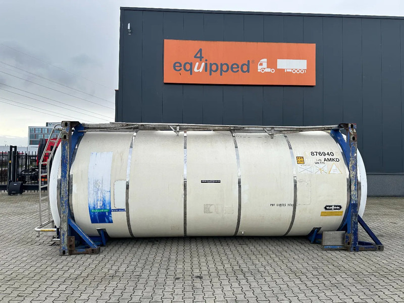 Van Hool 20FT SWAPBODY 30.900L, UN PORTABLE T11, 5Y inspection: 05-2028 - Cuve de stockage: photos 3 Van Hool 20FT SWAPBODY 30.900L, UN PORTABLE T11, 5Y inspection: 05-2028 - Cuve de stockage: photos 3