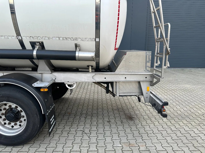 Semi-remorque citerne pour transport de la nourriture Van Hool FOOD / 39.000L / 3-COMP / INOX / NL-trailer / APK: 07/2026: photos 17