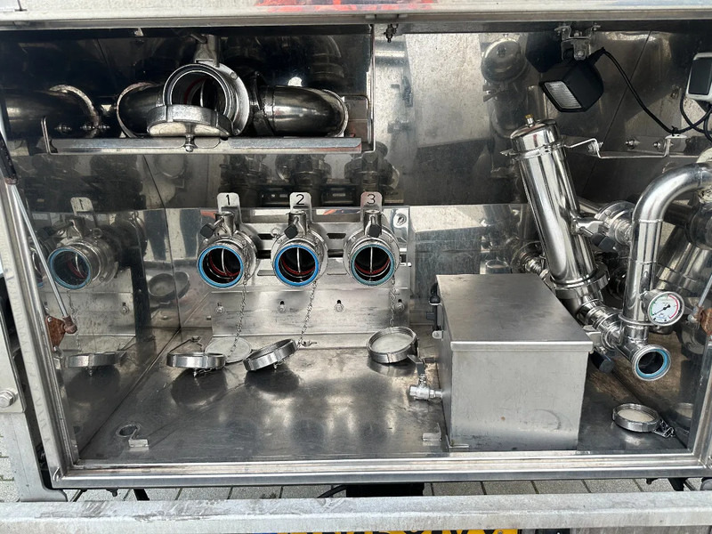 Semi-remorque citerne pour transport de la nourriture Van Hool FOOD / 39.000L / 3-COMP / INOX / NL-trailer / APK: 07/2026: photos 7