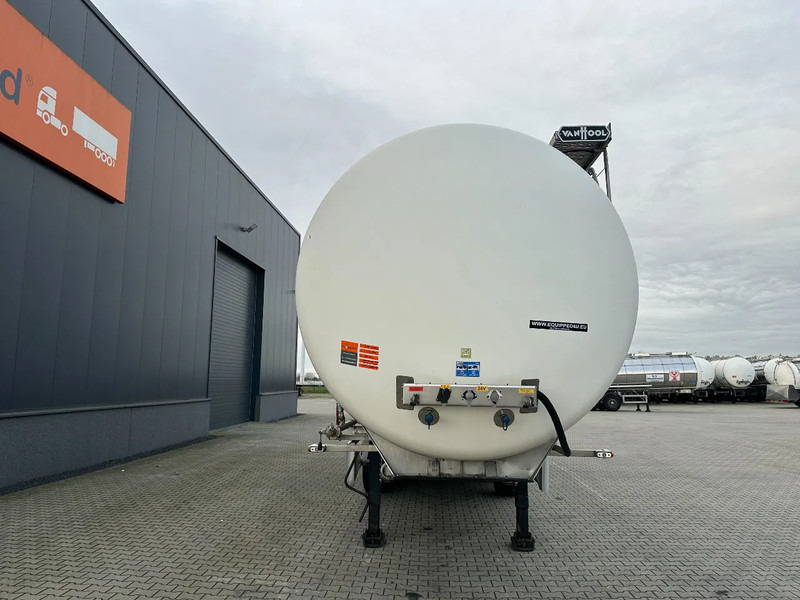 Semi-remorque citerne pour transport de la nourriture Van Hool FOOD / 39.000L / 3-COMP / INOX / NL-trailer / APK: 07/2026: photos 11