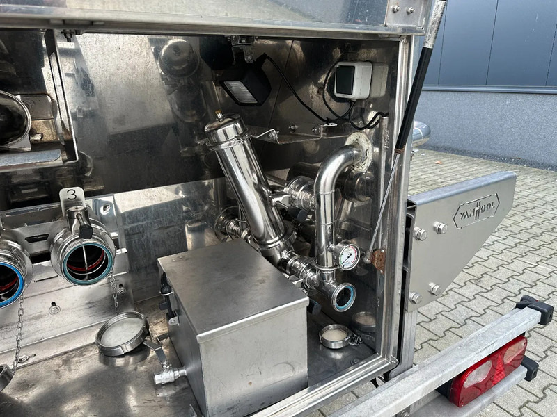 Semi-remorque citerne pour transport de la nourriture Van Hool FOOD / 39.000L / 3-COMP / INOX / NL-trailer / APK: 07/2026: photos 9