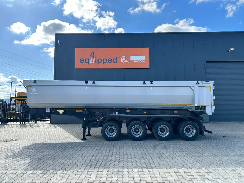 Wielton NEW / UNUSED 4-axle HEAVY-DUTY tipper, HARDOX, 16 tires, 32CBM, NO DOCUMENTS!!! - Semi-remorque benne: photos 4 Wielton NEW / UNUSED 4-axle HEAVY-DUTY tipper, HARDOX, 16 tires, 32CBM, NO DOCUMENTS!!! - Semi-remorque benne: photos 4