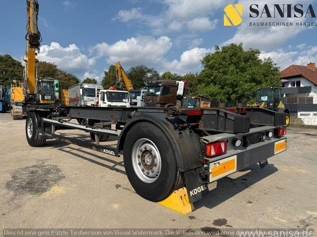 Kögel AW18/Wechselfahrgestell/BDF/Pneumatik - Remorque porte-conteneur/ Caisse mobile: photos 4 Kögel AW18/Wechselfahrgestell/BDF/Pneumatik - Remorque porte-conteneur/ Caisse mobile: photos 4