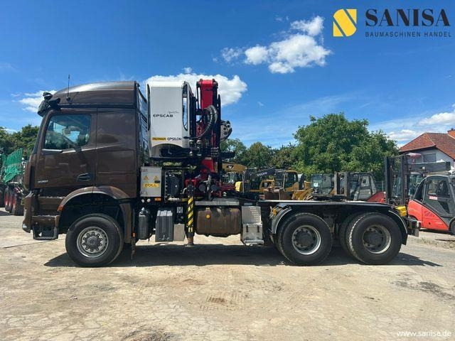 MERCEDES-BENZ Arocs 3351/6x6/Palfinger Epolsion S260/Langholz - Camion grumier: photos 3 MERCEDES-BENZ Arocs 3351/6x6/Palfinger Epolsion S260/Langholz - Camion grumier: photos 3