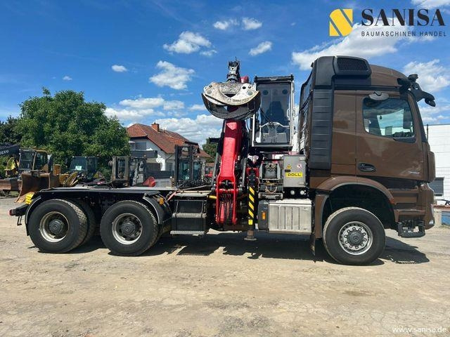 Tracteur routier Mercedes-Benz Arocs 3351/6x6/Palfinger Epolsion S260/Langholz: photos 6 Tracteur routier Mercedes-Benz Arocs 3351/6x6/Palfinger Epolsion S260/Langholz: photos 6