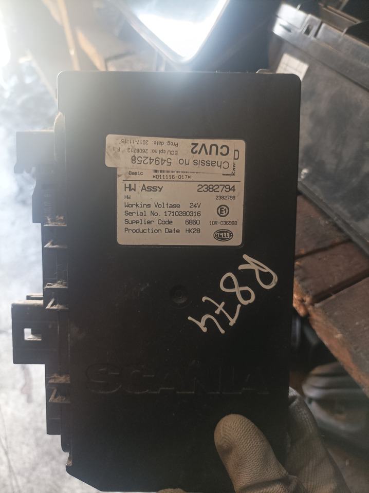 Scania Scania - Bloc de gestion: photos 1 Scania Scania - Bloc de gestion: photos 1