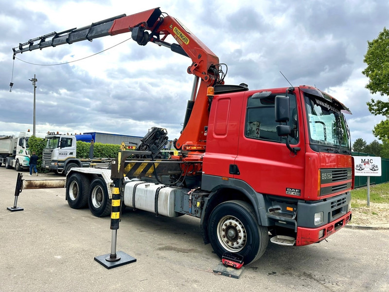 DAF 85 CF 430 6x4 CRANE PK 32.000 F (7x) + WINCH - EURO 2 - MANUAL ZF - HUB REDUCTION / STEEL SPRING - BE TRUCK - Camion grue: photos 1 DAF 85 CF 430 6x4 CRANE PK 32.000 F (7x) + WINCH - EURO 2 - MANUAL ZF - HUB REDUCTION / STEEL SPRING - BE TRUCK - Camion grue: photos 1