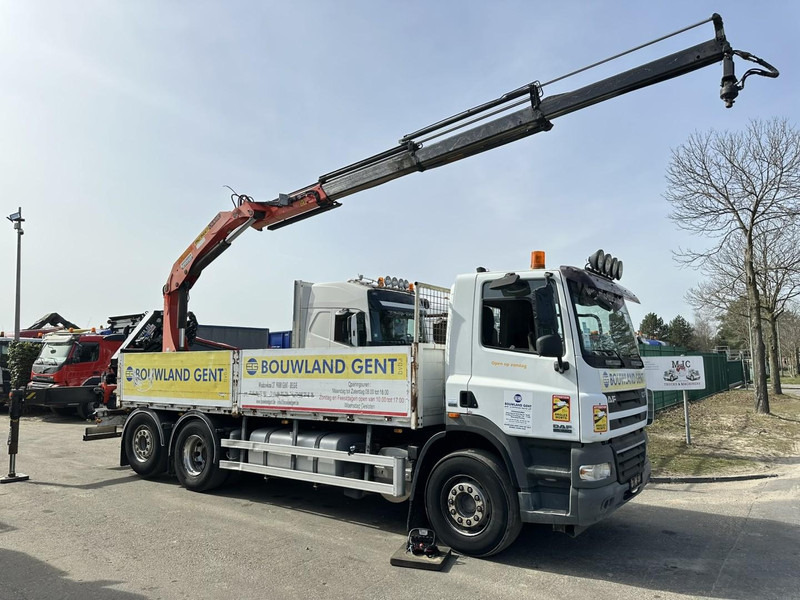 DAF CF 85.460 6x2 LIFT+STEERING AXLE + CRANE PALFINGER PK 18500 (3x) + RADIO + ROTATOR - EURO 5 - AS TRONIC - BE TRUCK - Châssis cabine, Camion grue: photos 1 DAF CF 85.460 6x2 LIFT+STEERING AXLE + CRANE PALFINGER PK 18500 (3x) + RADIO + ROTATOR - EURO 5 - AS TRONIC - BE TRUCK - Châssis cabine, Camion grue: photos 1