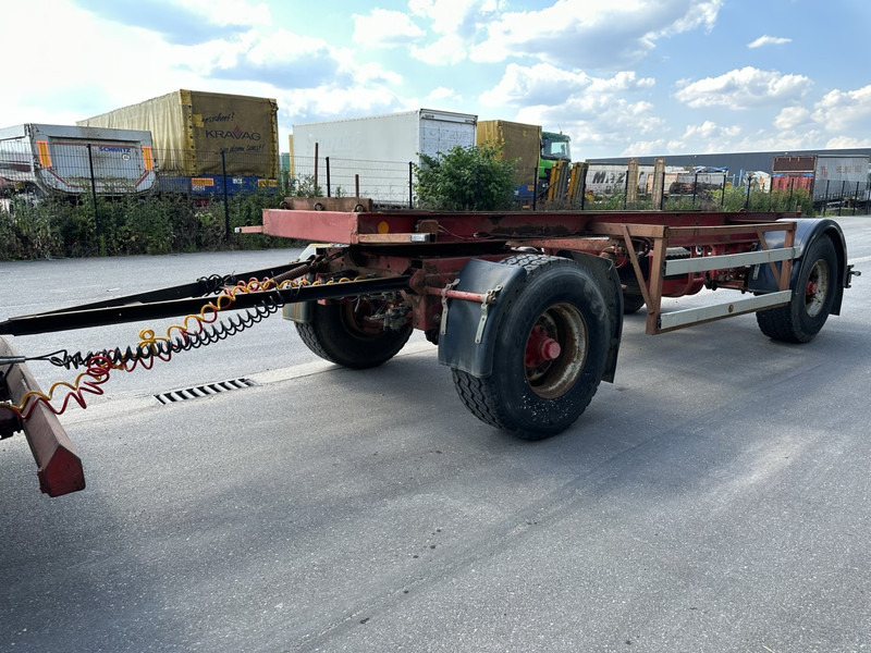 DEOM - SCHMIT R202P 2-AS CONTAINER TRANSPORT - BPW - GOEDE BANDEN - LUCHTVERING - BELGISCHE PAPIEREN - Remorque porte-conteneur/ Caisse mobile: photos 3 DEOM - SCHMIT R202P 2-AS CONTAINER TRANSPORT - BPW - GOEDE BANDEN - LUCHTVERING - BELGISCHE PAPIEREN - Remorque porte-conteneur/ Caisse mobile: photos 3