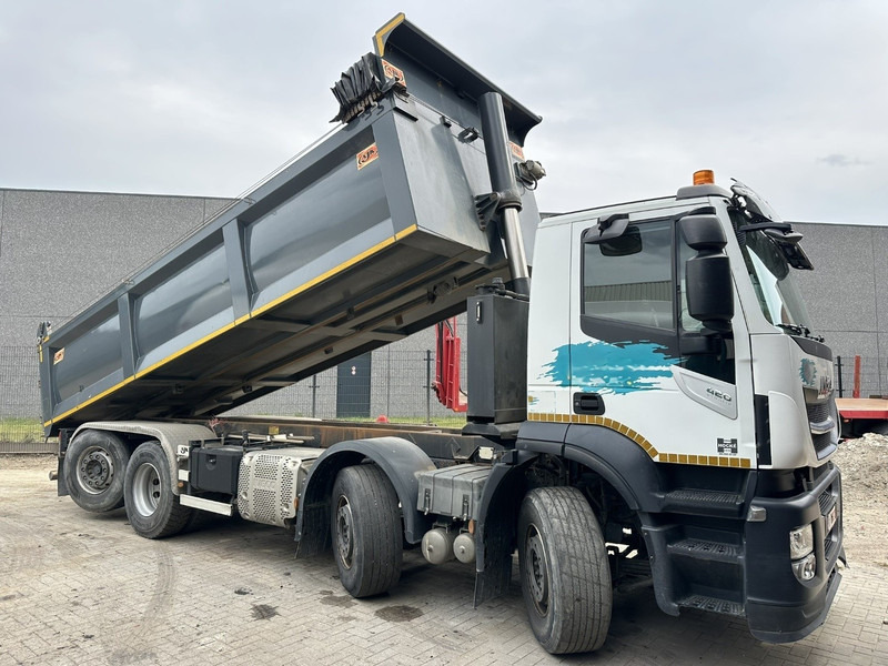 Iveco STRALIS 420 8x2 TIPPER AJK - LIFT + STEERING AXLE - MARCOLIN ELECTRIC BACHE - BE TRUCK - Camion benne: photos 3 Iveco STRALIS 420 8x2 TIPPER AJK - LIFT + STEERING AXLE - MARCOLIN ELECTRIC BACHE - BE TRUCK - Camion benne: photos 3