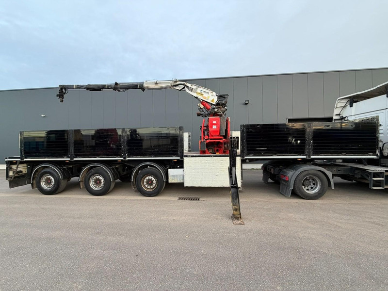 Kwb 45T STENENTRAILER / STEENOPLEGGER + KRAAN KENNIS K16R - 71-3 + STABS - 3x EXT + ROTATOR - SMARTBOARD - 2x STUURASSEN - SCHIJFREMMEN - SAF ASSEN - BELGISCHE PAPIEREN - Semi-remorque plateau: photos 5 Kwb 45T STENENTRAILER / STEENOPLEGGER + KRAAN KENNIS K16R - 71-3 + STABS - 3x EXT + ROTATOR - SMARTBOARD - 2x STUURASSEN - SCHIJFREMMEN - SAF ASSEN - BELGISCHE PAPIEREN - Semi-remorque plateau: photos 5