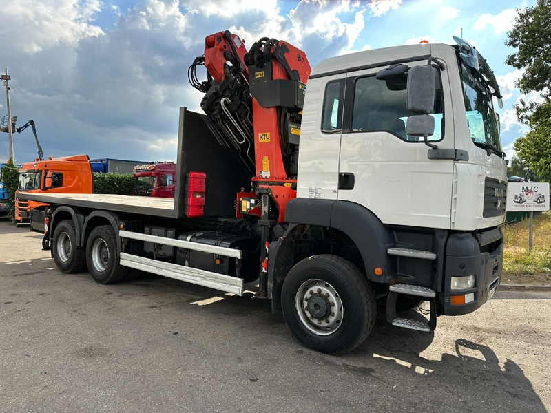 MAN TGA 33.350 6x6 + (27.5m) CRANE PALFINGER PK36002 E 6x + JIB + WINCH - *184.000km* - MANUAL - EURO 3 - Camion grue: photos 2 MAN TGA 33.350 6x6 + (27.5m) CRANE PALFINGER PK36002 E 6x + JIB + WINCH - *184.000km* - MANUAL - EURO 3 - Camion grue: photos 2