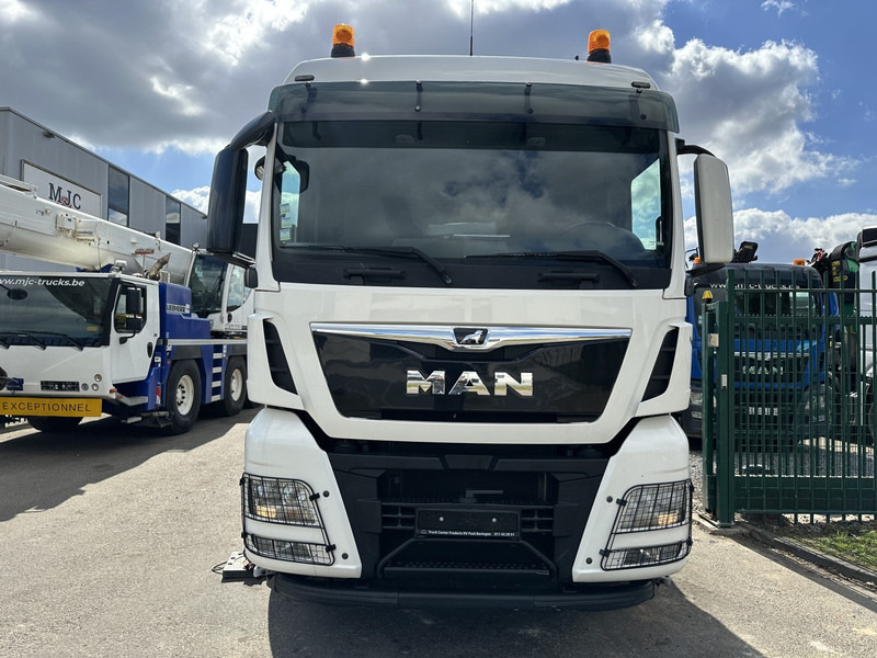 MAN TGX 35.420 8x4-4 TRIDEM PRTISCHE 6m40 + KRAN (26m!) HIAB X-HIPRO 408 E-5 + JIB 100X-5 - *306.245km* - BE TRUCK - Camion plateau, Camion grue: photos 5 MAN TGX 35.420 8x4-4 TRIDEM PRTISCHE 6m40 + KRAN (26m!) HIAB X-HIPRO 408 E-5 + JIB 100X-5 - *306.245km* - BE TRUCK - Camion plateau, Camion grue: photos 5