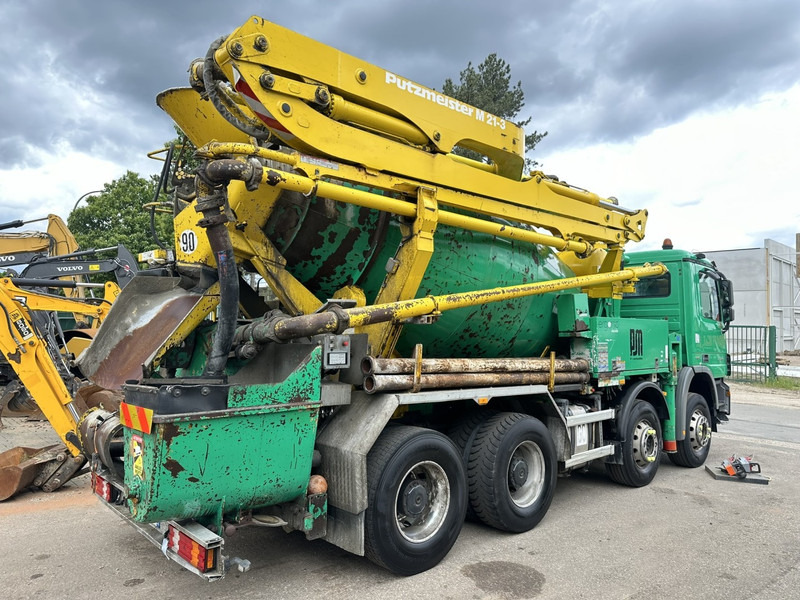 Mercedes-Benz ACTROS 3241 8x4 PUMI PM M 21-3 (21m) Putzmeister - *238.000km* / 1586H - EPS - BLADVERING / NAAFREDUCTIE - Camion pompe: photos 5 Mercedes-Benz ACTROS 3241 8x4 PUMI PM M 21-3 (21m) Putzmeister - *238.000km* / 1586H - EPS - BLADVERING / NAAFREDUCTIE - Camion pompe: photos 5