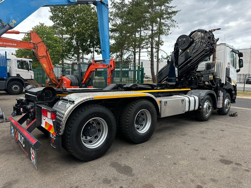 Renault C460 8x4 + (19m!) KRAN HIAB 288 E-6 HIDUO - RADIO - 5/6 F - STEEL SPRING / HUB REDUCTION - BE TRUCK - Camion ampliroll, Camion grue: photos 5 Renault C460 8x4 + (19m!) KRAN HIAB 288 E-6 HIDUO - RADIO - 5/6 F - STEEL SPRING / HUB REDUCTION - BE TRUCK - Camion ampliroll, Camion grue: photos 5