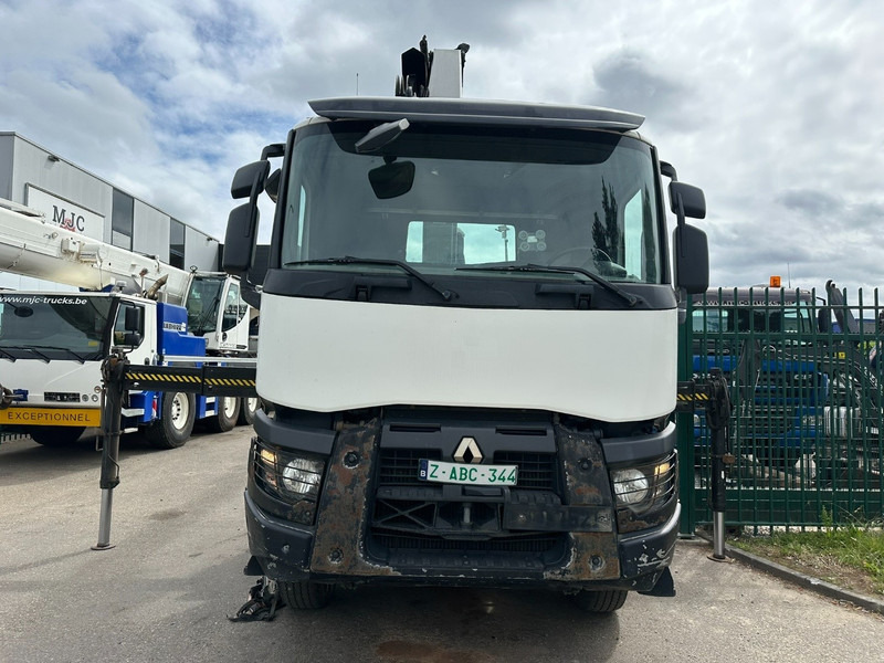 Renault C460 8x4 HOOKLIFT + CRANE HIAB 288 E-6 HIDUO - RADIO - 5/6 F - STEEL SPRING / HUB REDUCTION - Camion grue: photos 2 Renault C460 8x4 HOOKLIFT + CRANE HIAB 288 E-6 HIDUO - RADIO - 5/6 F - STEEL SPRING / HUB REDUCTION - Camion grue: photos 2