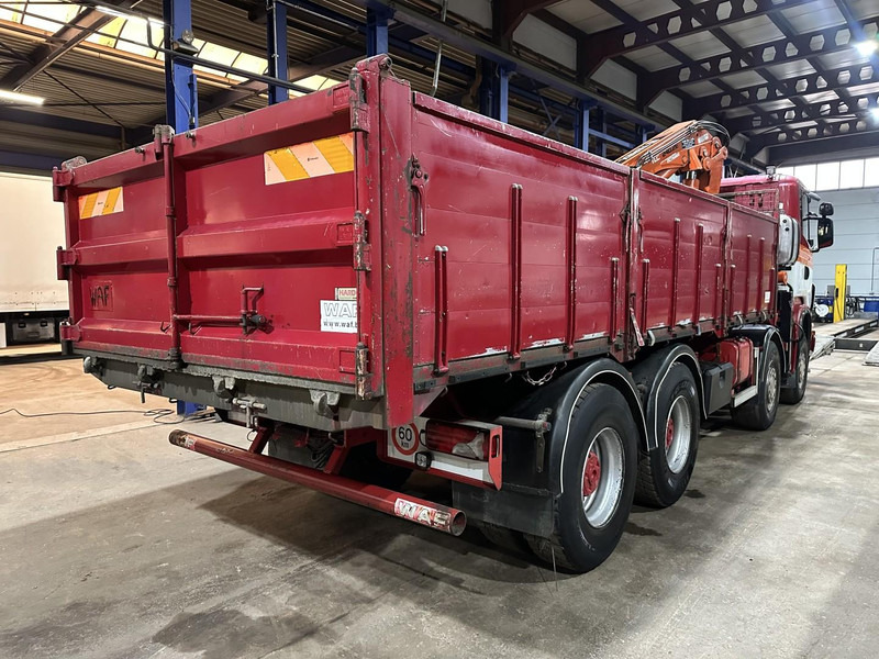 Scania G480 8x4 TIPPER + CRANE ATLAS 240.E4 + RADIO - STEEL SPRING / BIG AXLES - Camion benne, Camion grue: photos 5 Scania G480 8x4 TIPPER + CRANE ATLAS 240.E4 + RADIO - STEEL SPRING / BIG AXLES - Camion benne, Camion grue: photos 5