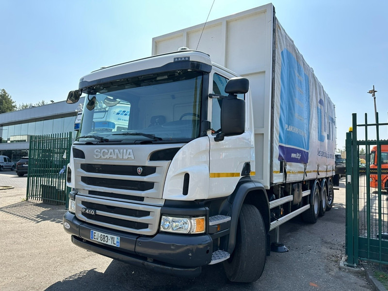 Scania P410 8x4 TRIDEM + CRANE HIAB 244 EP-4 HIDUO - RETARDER - LIFT + STEERING AXLE - *327.000km* - RADIO - Camion grue: photos 4 Scania P410 8x4 TRIDEM + CRANE HIAB 244 EP-4 HIDUO - RETARDER - LIFT + STEERING AXLE - *327.000km* - RADIO - Camion grue: photos 4