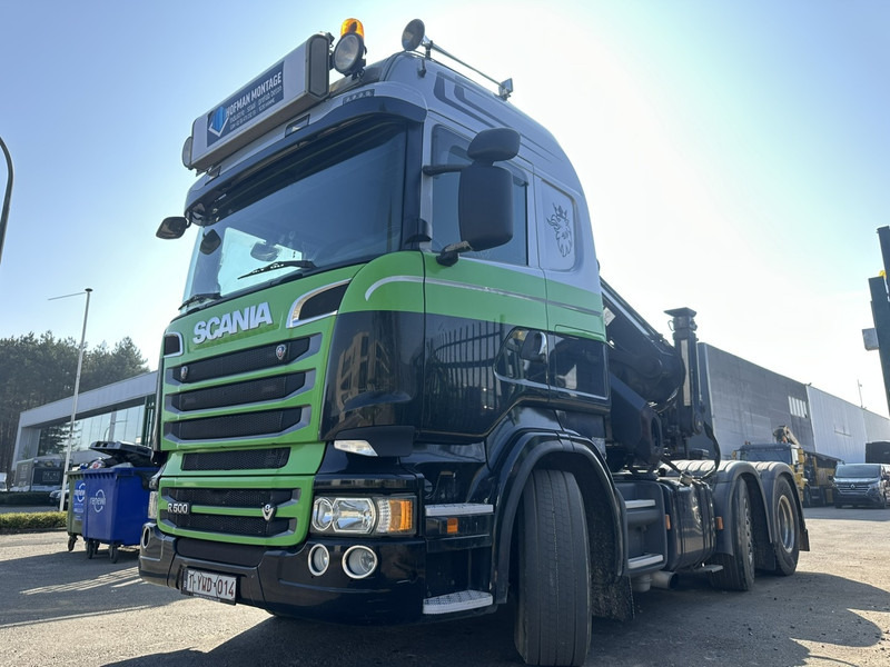 Scania R500 V8 6x2 + KRAN MKG HLK 231 HP (23tm) - 4x HYDR - RADIO - RETARDER - MANUAL - LIFT + STEERING AXLE - Camion grue: photos 5 Scania R500 V8 6x2 + KRAN MKG HLK 231 HP (23tm) - 4x HYDR - RADIO - RETARDER - MANUAL - LIFT + STEERING AXLE - Camion grue: photos 5