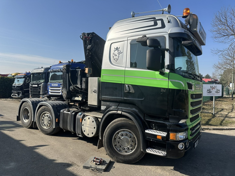 Scania R500 V8 6x2 + KRAN MKG HLK 231 HP (23tm) - 4x HYDR - RADIO - RETARDER - MANUAL - LIFT + STEERING AXLE - Camion grue: photos 2 Scania R500 V8 6x2 + KRAN MKG HLK 231 HP (23tm) - 4x HYDR - RADIO - RETARDER - MANUAL - LIFT + STEERING AXLE - Camion grue: photos 2