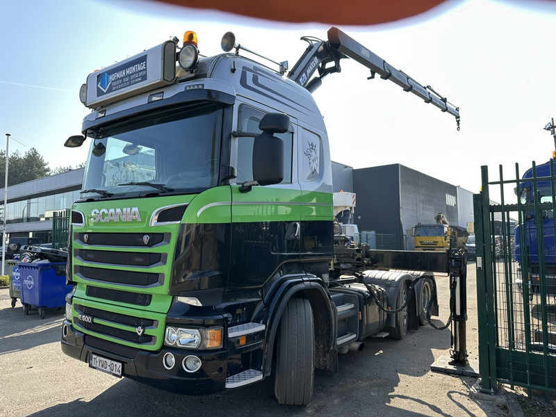 Scania R500 V8 6x2 + KRAN MKG HLK 231 HP (23tm) - 4x HYDR - RADIO - RETARDER - MANUAL - LIFT + STEERING AXLE - Camion grue: photos 3 Scania R500 V8 6x2 + KRAN MKG HLK 231 HP (23tm) - 4x HYDR - RADIO - RETARDER - MANUAL - LIFT + STEERING AXLE - Camion grue: photos 3