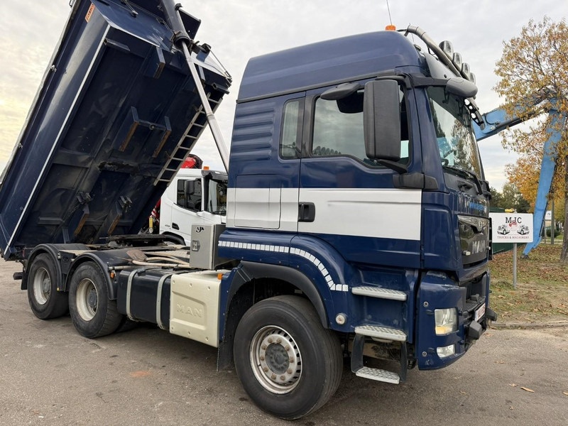 MAN TGS 33.480 6x4 ZSM + KIPPER - WECHSEL / WISSELSYSTEEM / DOUBLE PVA - RETARDER - HUB REDUCTION - BE TRUCK - Tracteur routier: photos 1 MAN TGS 33.480 6x4 ZSM + KIPPER - WECHSEL / WISSELSYSTEEM / DOUBLE PVA - RETARDER - HUB REDUCTION - BE TRUCK - Tracteur routier: photos 1