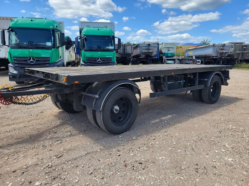 Trailor 2-AS PLATTE AANHANGER - SMB - AIR SUSPENSION - DOUBLE WHEELS - Remorque plateau: photos 2 Trailor 2-AS PLATTE AANHANGER - SMB - AIR SUSPENSION - DOUBLE WHEELS - Remorque plateau: photos 2