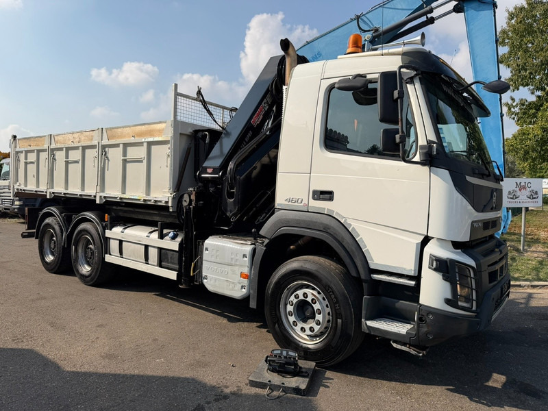 Volvo FMX 460 6x4 TIPPER + CRANE HIAB 244 E-5 HIPRO - ROTATOR - RADIO - *349.000km* - EURO 6 - 13T AXLES - BE TRUCK - Camion benne, Camion grue: photos 2 Volvo FMX 460 6x4 TIPPER + CRANE HIAB 244 E-5 HIPRO - ROTATOR - RADIO - *349.000km* - EURO 6 - 13T AXLES - BE TRUCK - Camion benne, Camion grue: photos 2