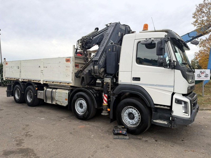Volvo FMX 540 8x4 PRITSCHE + (29m!) KRAN FASSI F545 (6x) + JIB L324 (4x) - KIPPER - *192.000km* - RETARDER - ROTATOR - BE LWK - GUTE ZUSTAND - Camion plateau, Camion grue: photos 1 Volvo FMX 540 8x4 PRITSCHE + (29m!) KRAN FASSI F545 (6x) + JIB L324 (4x) - KIPPER - *192.000km* - RETARDER - ROTATOR - BE LWK - GUTE ZUSTAND - Camion plateau, Camion grue: photos 1