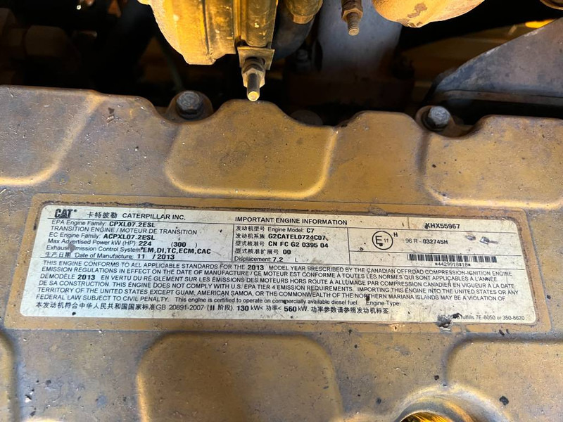 Cat 140M - Niveleuse: photos 3 Cat 140M - Niveleuse: photos 3