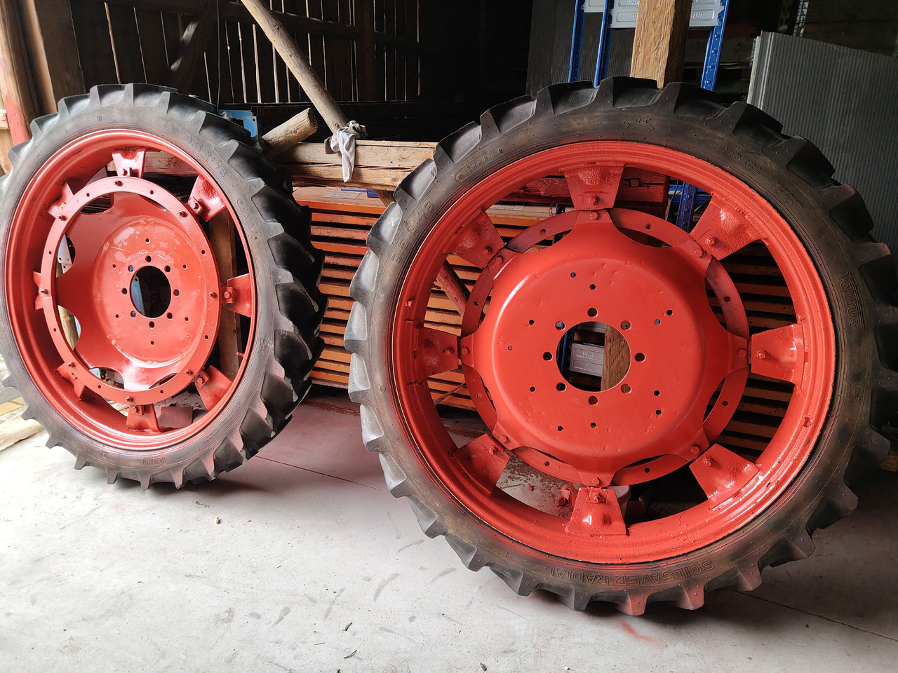 Kleber, Taurus 11.2 R32 (270/95 R32), 9.5 R48 - Roue complète pour Machine agricole: photos 5 Kleber, Taurus 11.2 R32 (270/95 R32), 9.5 R48 - Roue complète pour Machine agricole: photos 5