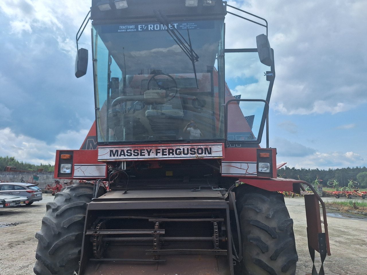 Massey-Ferguson 29XP - Moissonneuse-batteuse: photos 2 Massey-Ferguson 29XP - Moissonneuse-batteuse: photos 2